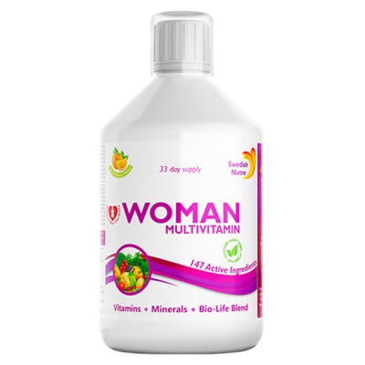 Flüssiges Multivitamin für Frauen, 500 ml