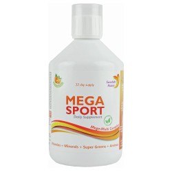 Mega Sport - flüssiges Vitaminkomplex zum Sport, 500 ml